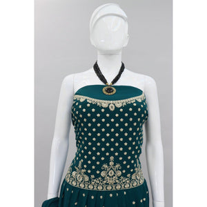 green-embroidered-georgette-palazzo-suit
