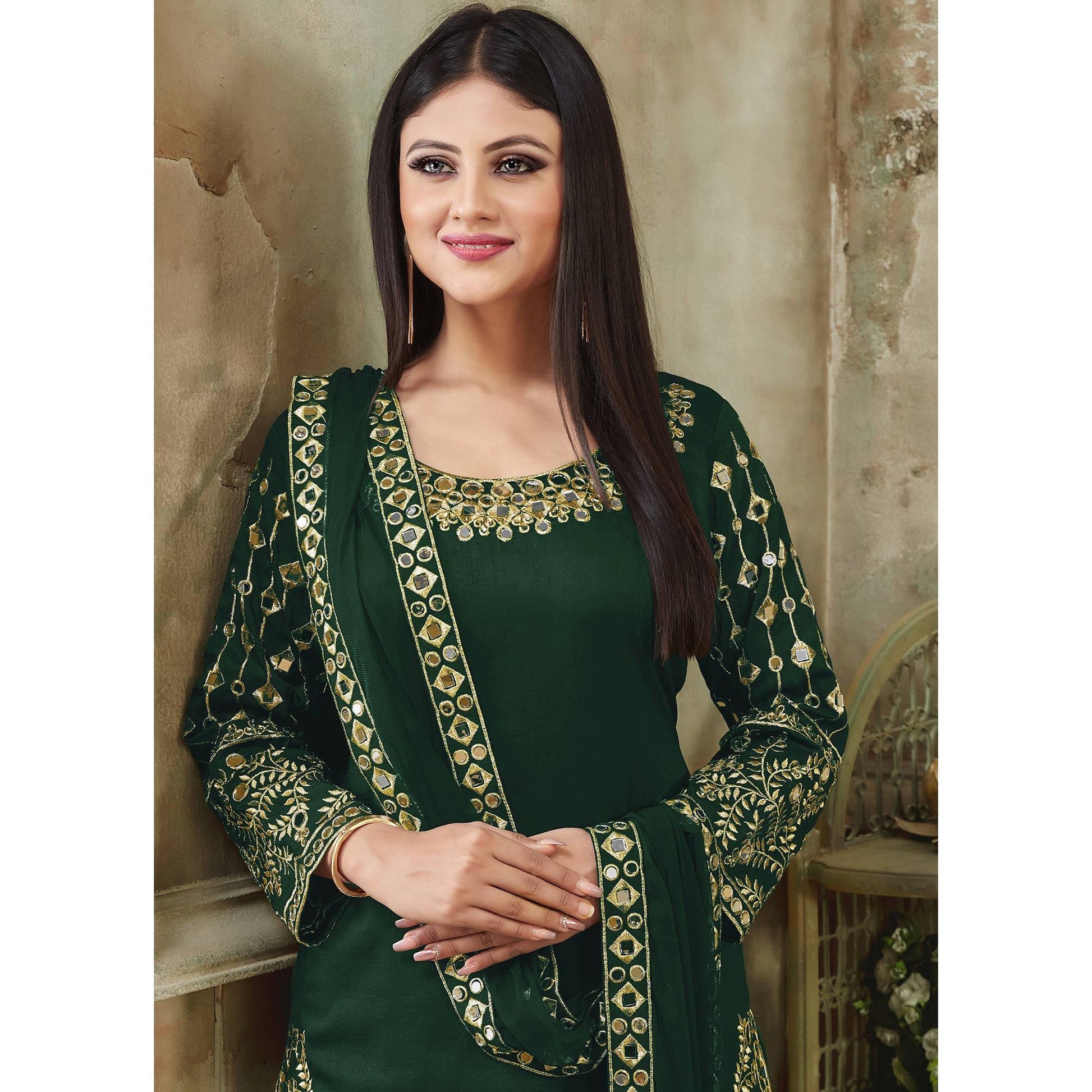 green-embroidered-georgette-patiala-suit