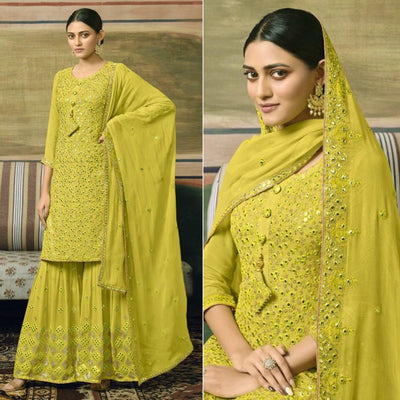 green-embroidered-georgette-sharara-suit