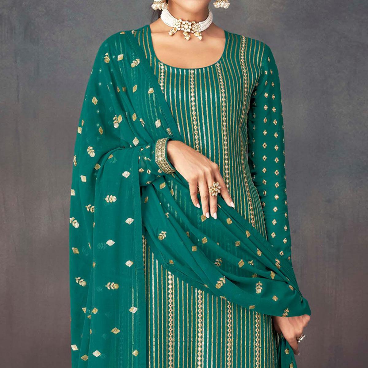 green-embroidered-georgette-sharara-suit-1