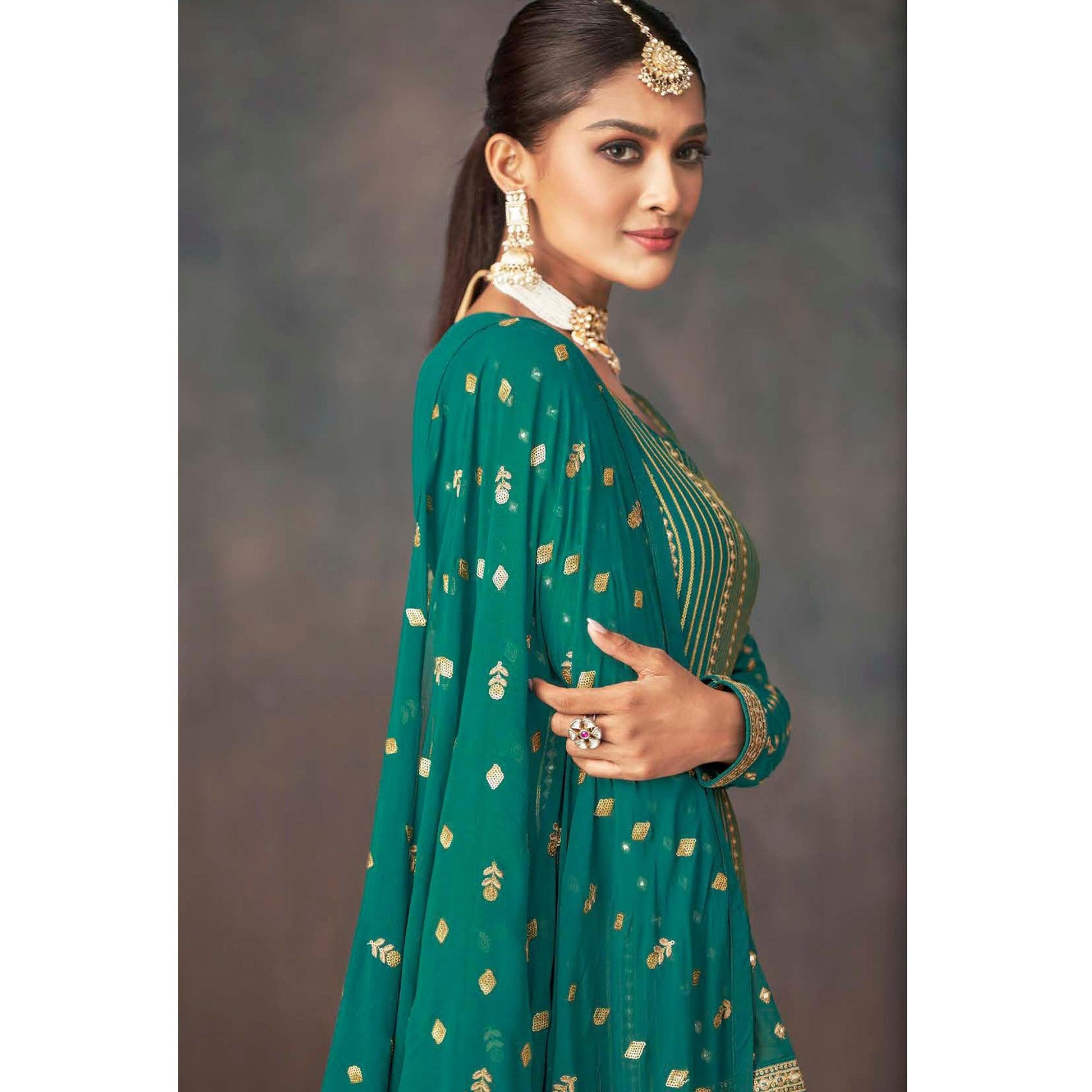 green-embroidered-georgette-sharara-suit-1