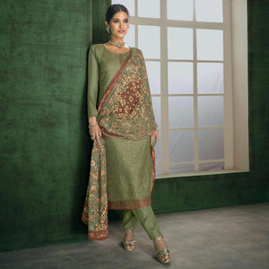 green-embroidered-heavy-faux-georgette-partywear-suit-135282
