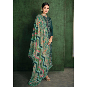 green-embroidered-heavy-faux-georgette-partywear-suit-135284