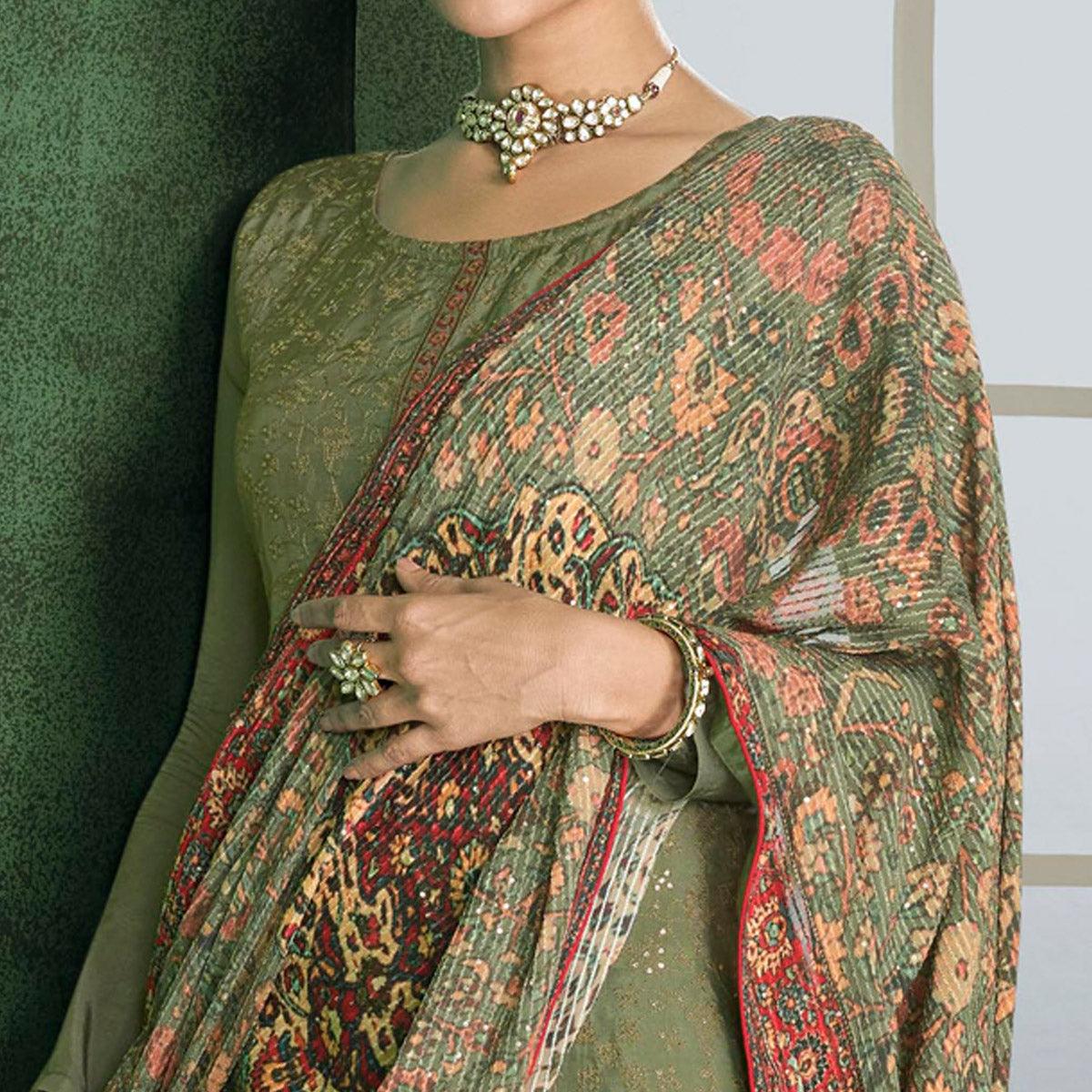 green-embroidered-heavy-faux-georgette-partywear-suit-135282