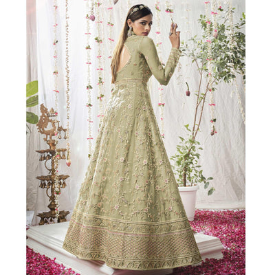 green-embroidered-netted-anarkali-suit