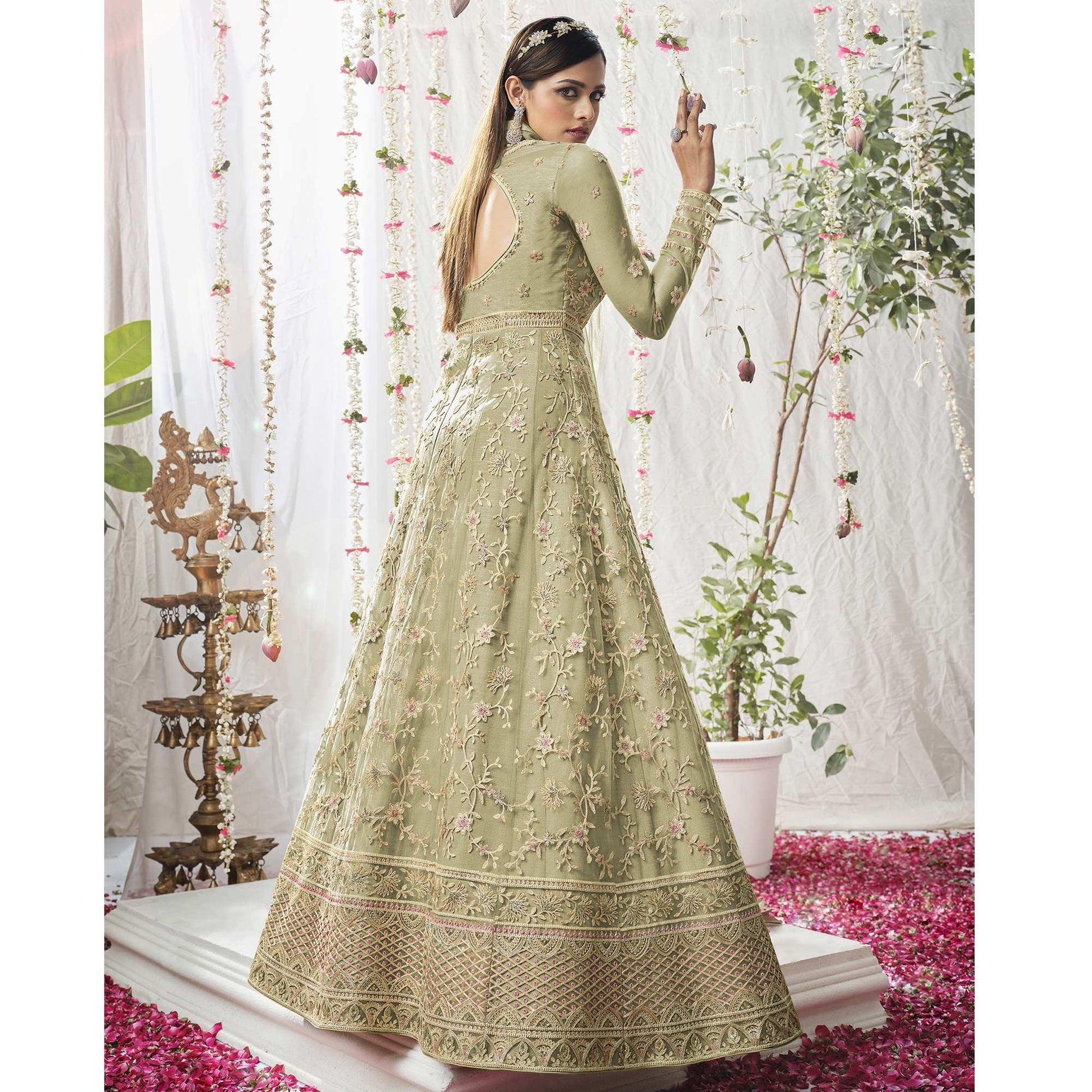 green-embroidered-netted-anarkali-suit