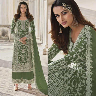 green-embroidered-netted-palazzo-suit
