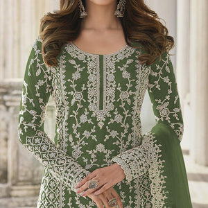 green-embroidered-netted-palazzo-suit