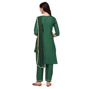 green-embroidered-poly-cotton-kurti-pant-set-with-dupatta