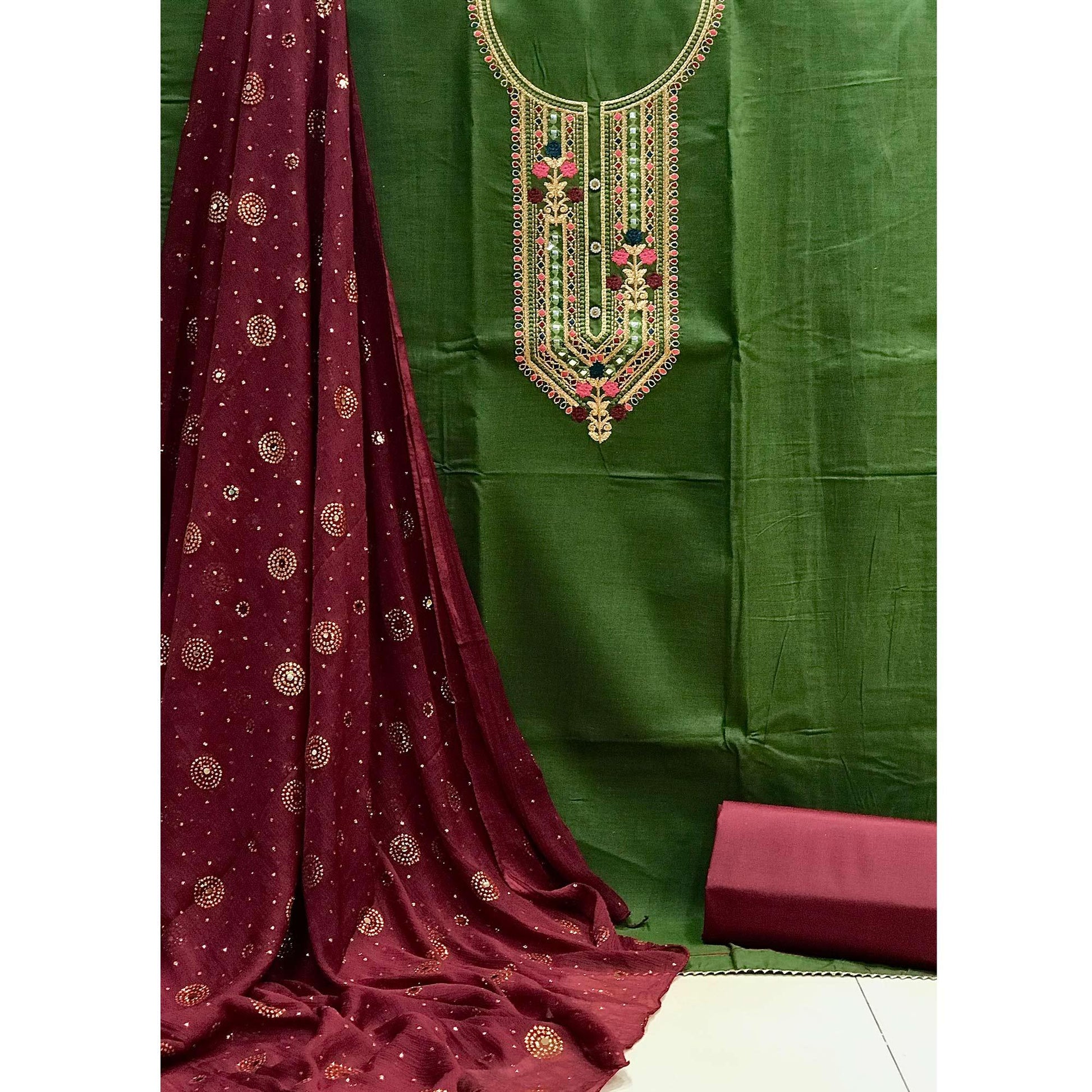 green-embroidered-pure-cotton-dress-material