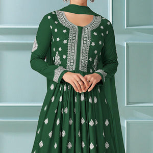 green-embroidered-rayon-kurti-palazzo-suit-145277