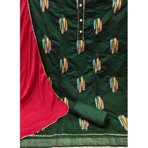 green-embroidered-with-gota-patti-work-chanderi-dress-material-144977
