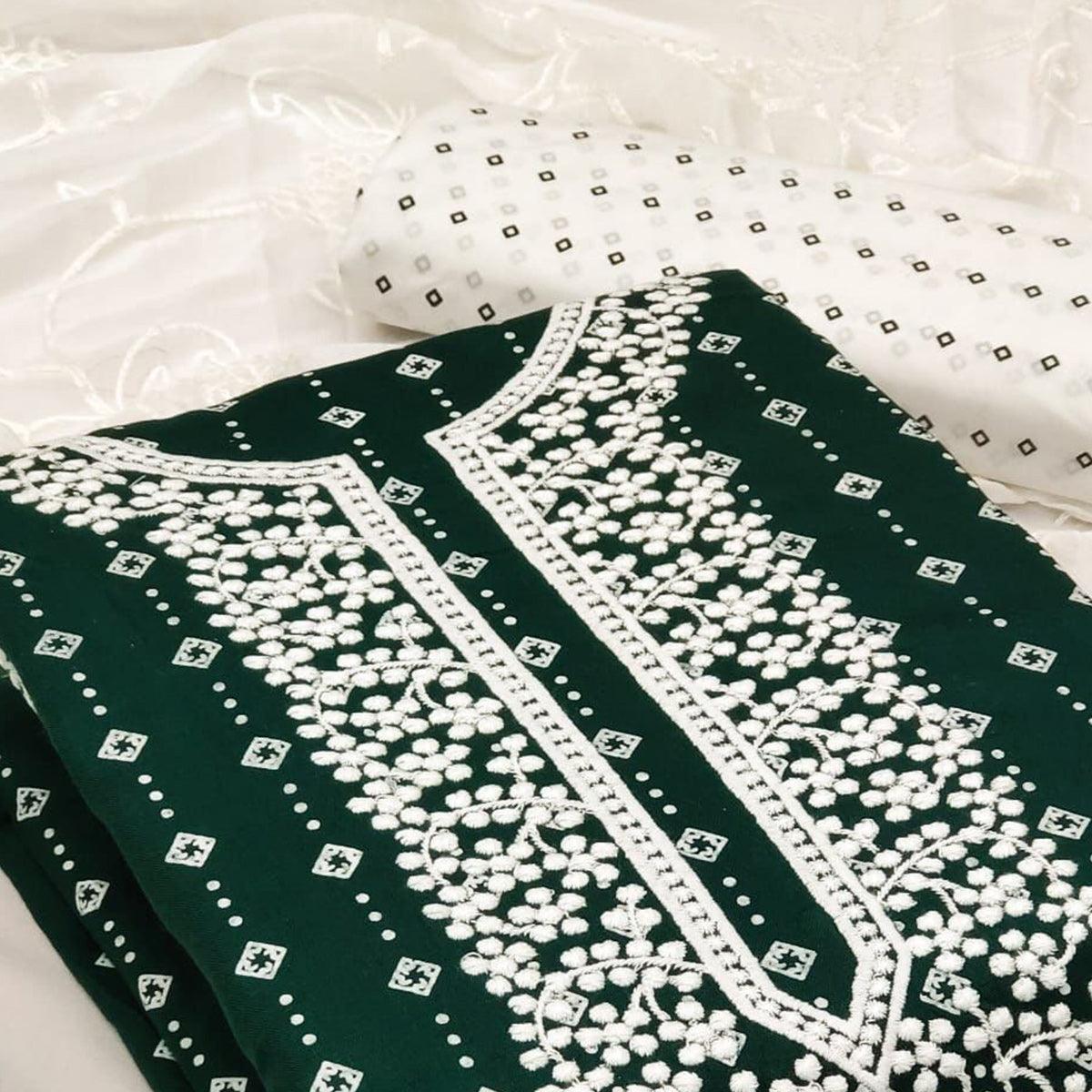 green-embroidered-with-printed-rayon-dress-material