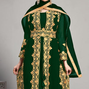 green-embroidery-with-heavy-stonework-georgette-partywear-suit-with-jacket-140587