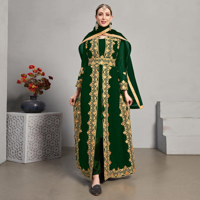 green-embroidery-with-heavy-stonework-georgette-partywear-suit-with-jacket-140587