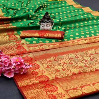 green-festive-embroidered-kota-banarasi-art-silk-saree-108677