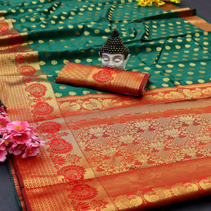 green-festive-embroidered-kota-banarasi-art-silk-saree-108676