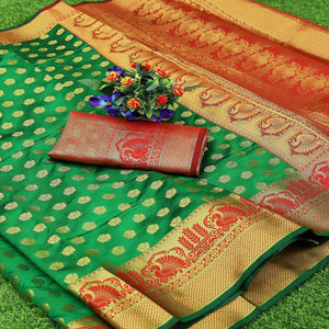 green-festive-embroidered-kota-banarasi-art-silk-saree-108665