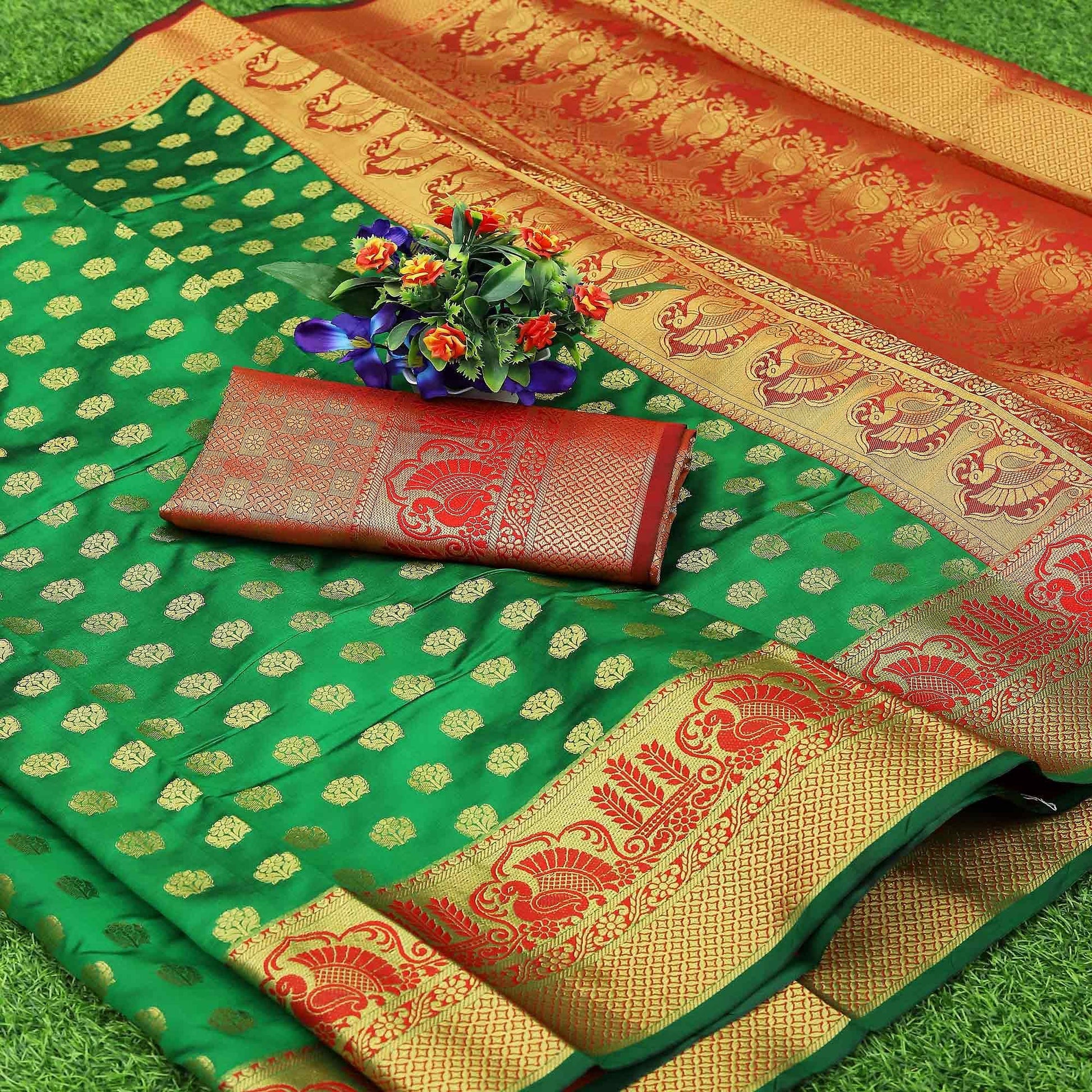 green-festive-embroidered-kota-banarasi-art-silk-saree-108665