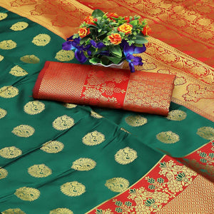 green-festive-embroidered-kota-banarasi-art-silk-saree-108657