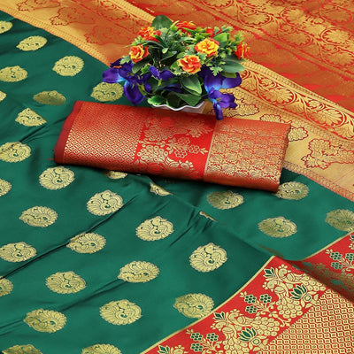 green-festive-embroidered-kota-banarasi-art-silk-saree-108657
