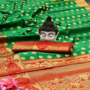 green-festive-embroidered-kota-banarasi-art-silk-saree-108677