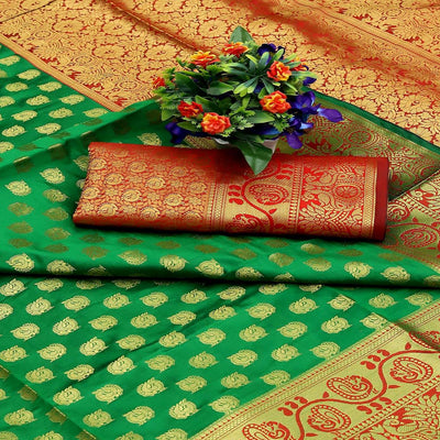 green-festive-embroidered-kota-banarasi-art-silk-saree-108701