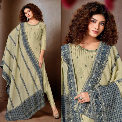 green-festive-wear-embroidered-chanderi-suit-142140