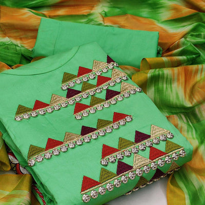 green-festive-wear-embroidered-glass-cotton-dress-material-114949