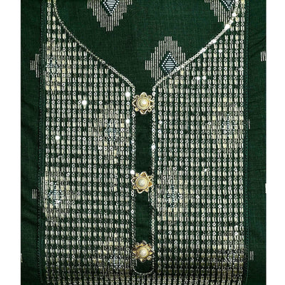green-festive-wear-embroidered-cotton-dress-material-141645