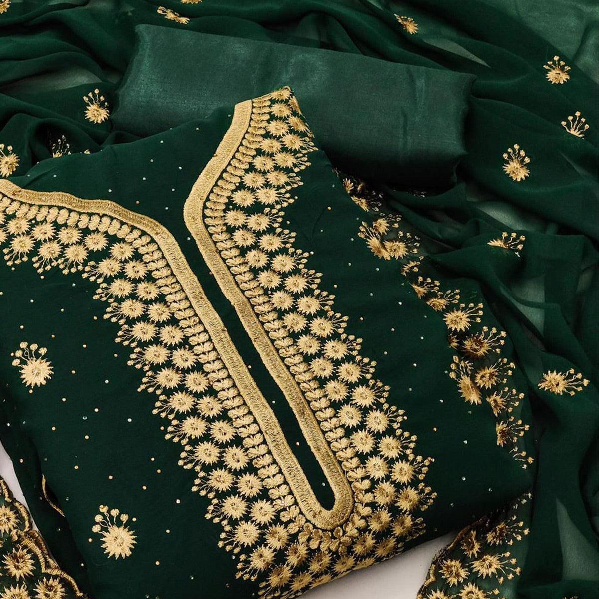 green-festive-wear-embroidered-georgette-dress-material-140621