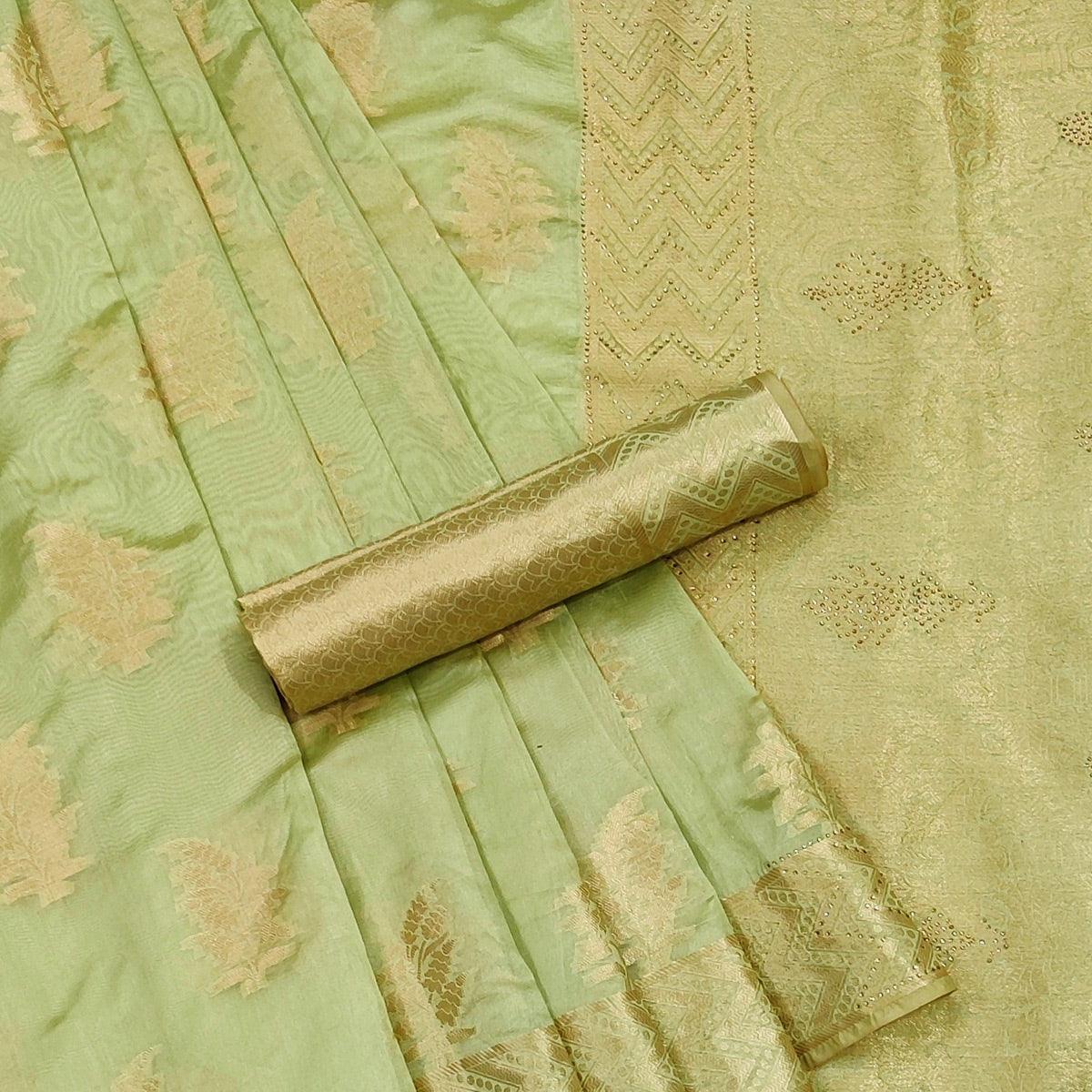 green-festive-wear-embroidered-organza-saree-140314
