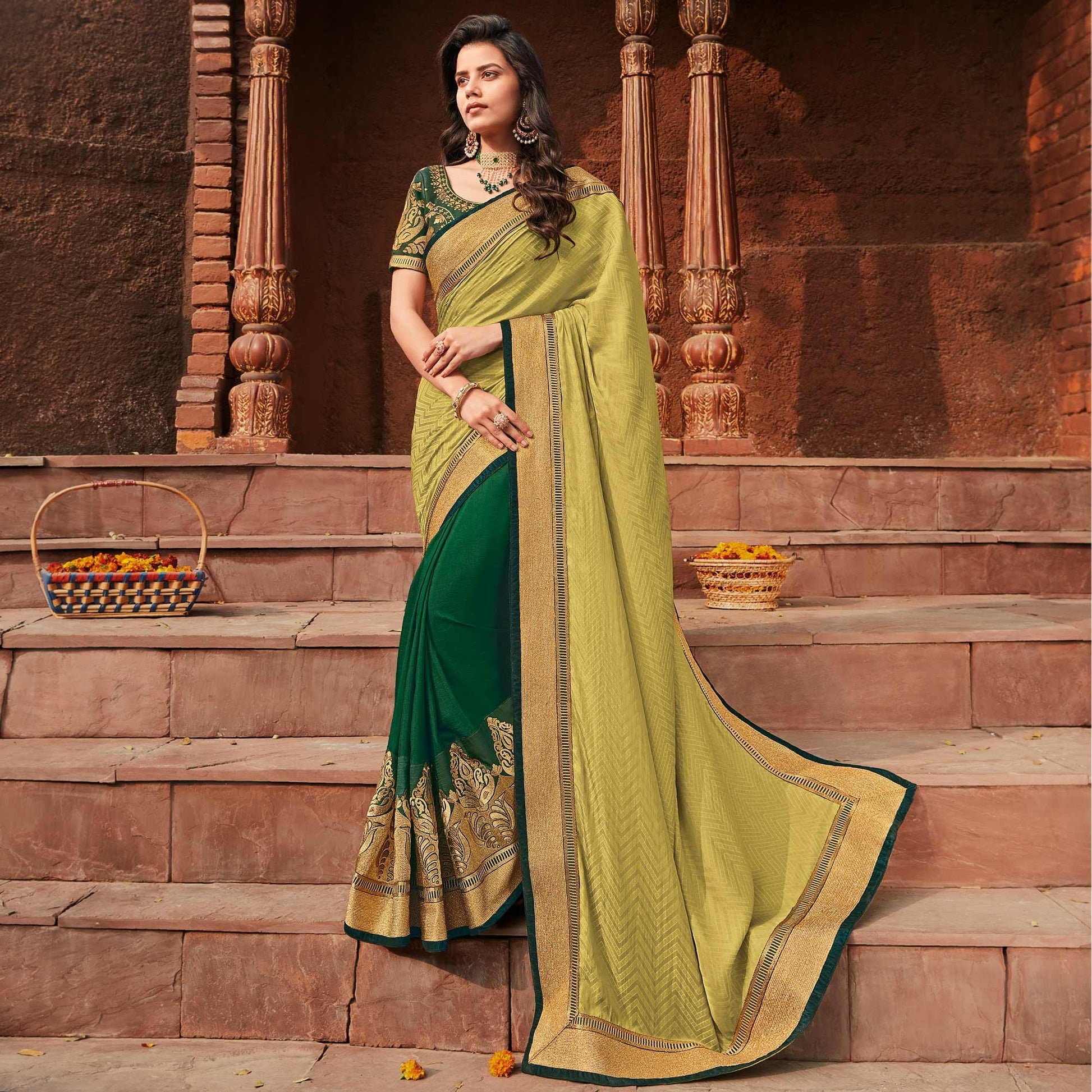 green-festive-wear-embroidered-silk-saree-120792