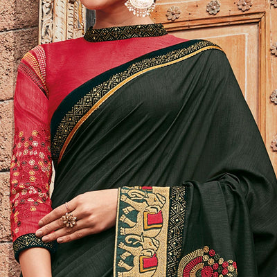 green-festive-wear-embroidered-silk-saree-120793