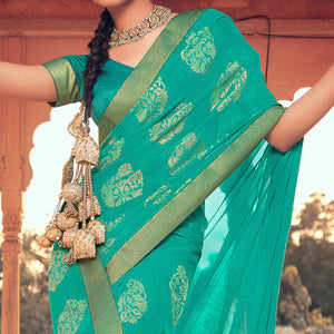 green-festive-wear-fancy-smoke-printed-georgette-saree-fancy-lace-127603