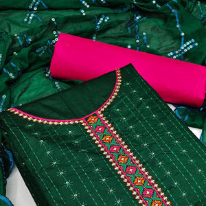 green-festive-wear-floral-embroidered-glass-cotton-dress-material-131614