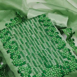 green-festive-wear-floral-embroidered-organza-dress-material-125854
