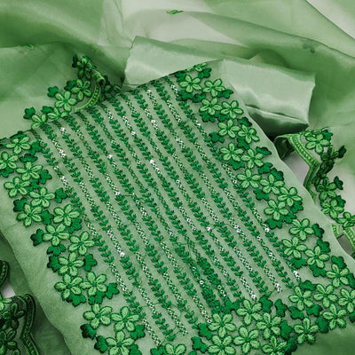 green-festive-wear-floral-embroidered-organza-dress-material-125854
