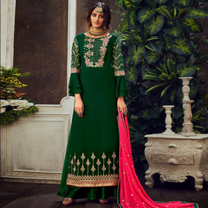 green-festive-wear-floral-embroidered-pure-georgette-suit-110639