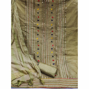 green-festive-wear-floral-sequecne-embroidered-chanderi-dress-material-139206