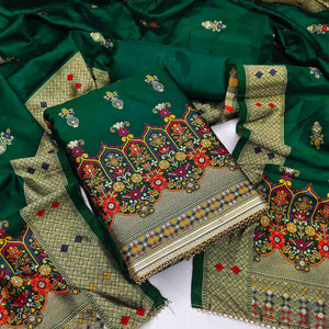 green-festive-wear-floral-woven-banarasi-jacquard-dress-material-130519