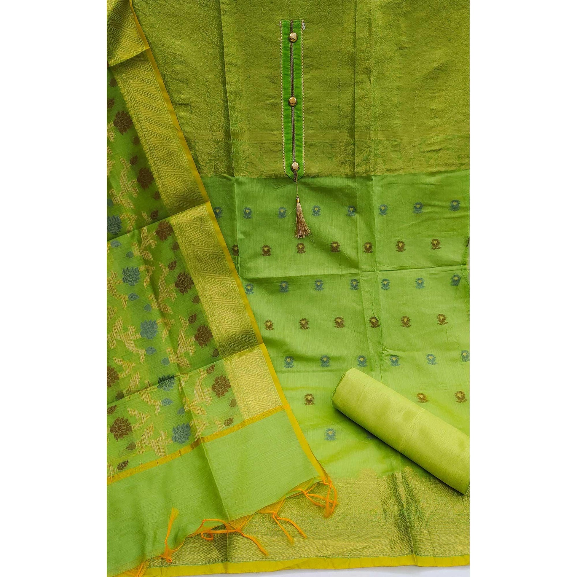 green-festive-wear-floral-woven-banarasi-jacquard-dress-material-123289