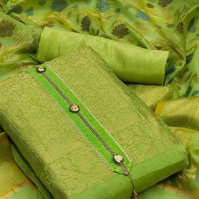 green-festive-wear-floral-woven-banarasi-jacquard-dress-material-123289