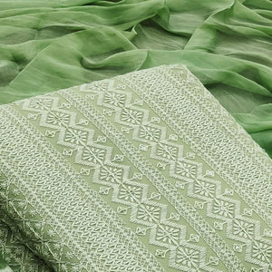 green-festive-wear-heavy-embroidered-georgette-dress-material-140580