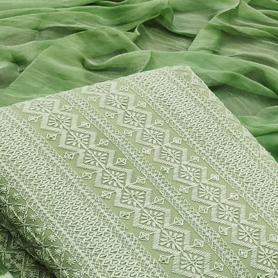 green-festive-wear-heavy-embroidered-georgette-dress-material-140580