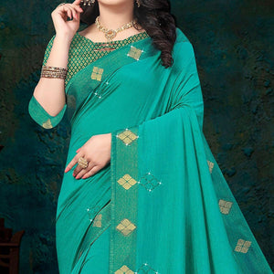 green-festive-wear-lace-with-stone-work-silk-designer-saree-141431