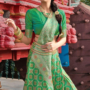 green-festive-wear-printed-banarasi-soft-silk-saree-137514
