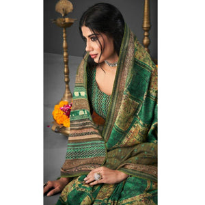 green-festive-wear-printed-silk-saree-140316