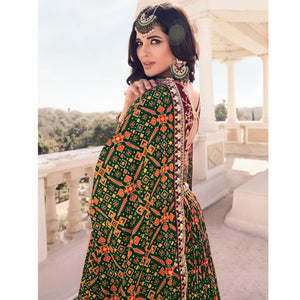 green-festive-wear-satin-digital-floral-printed-lehenga-choli-138163