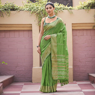 green-festive-wear-sequence-digital-work-silk-saree-123958